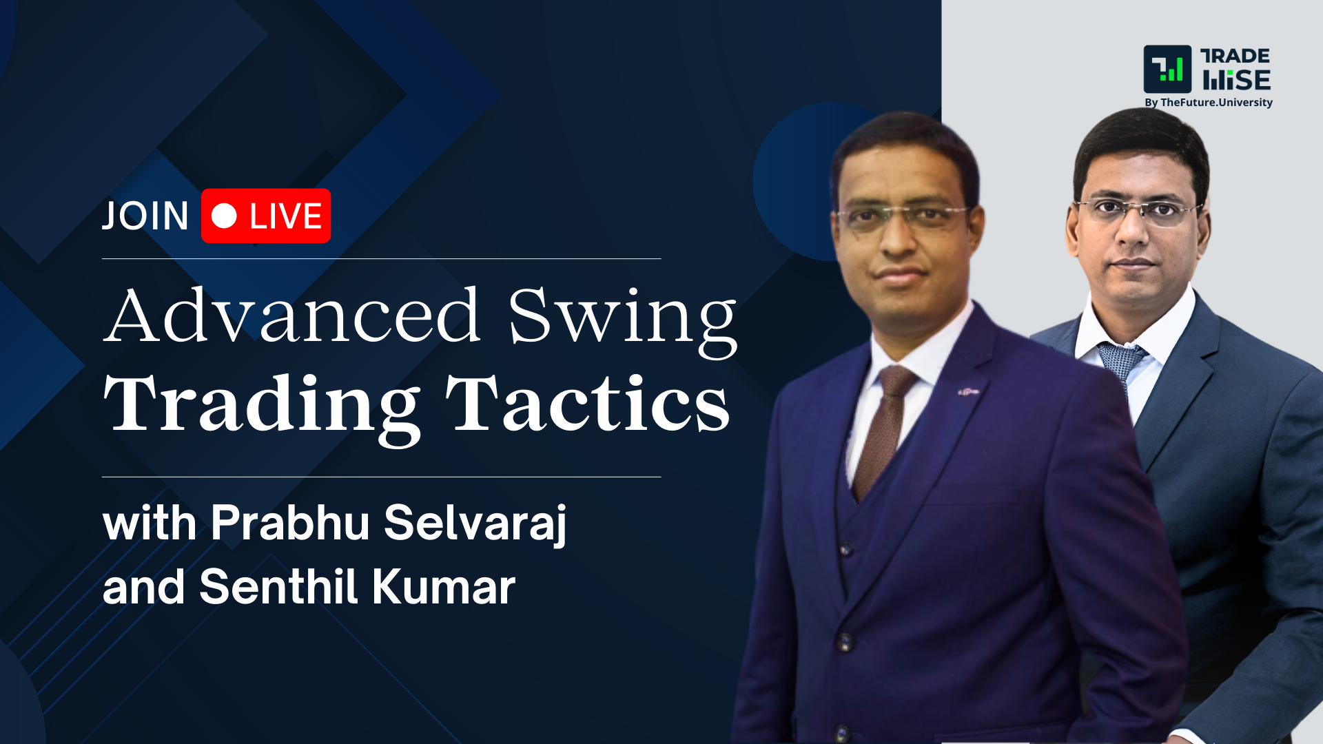 Learn Advance Swing Trading with Prabhu Selvaraj