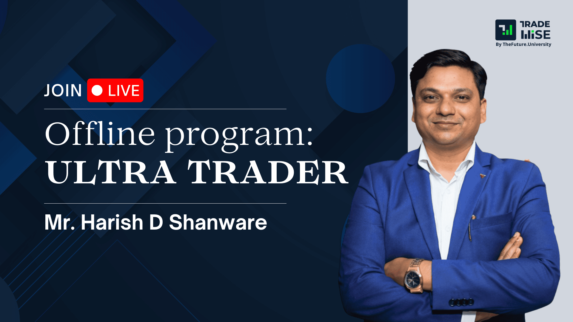 The ULTRA TRADER Offline Program with Harish Sir