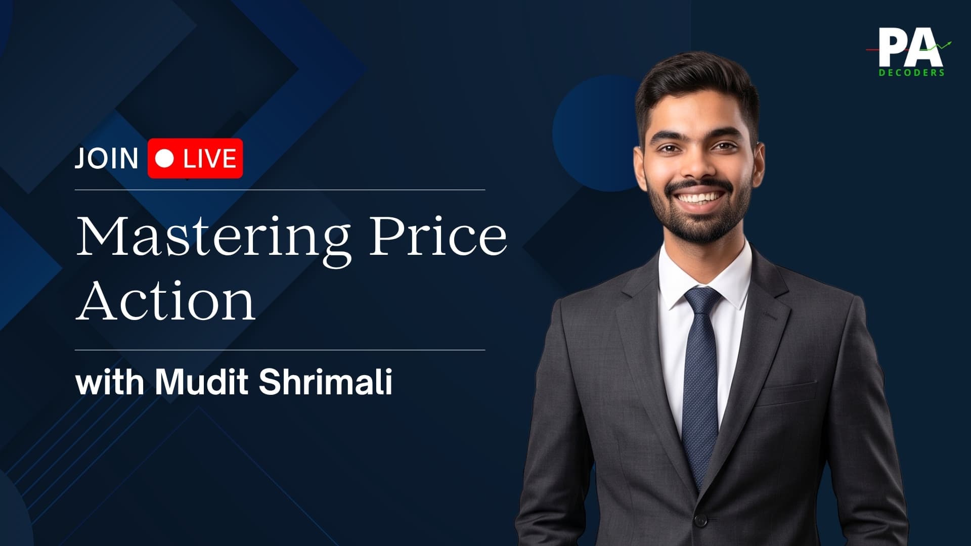 Bootcamp on Price Action with Mudit Shrimali